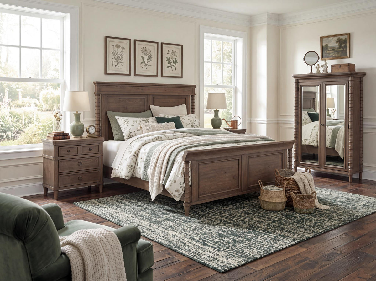 Seraphina - Nightstand - Midnight Oak