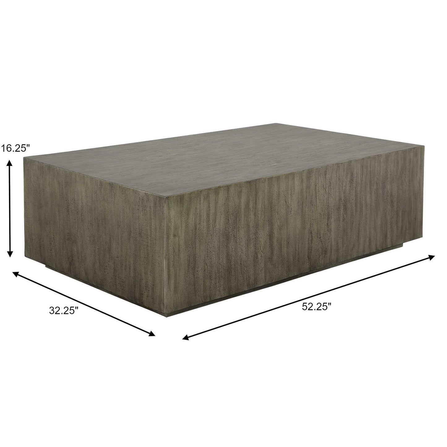Kareem - Modern Coffee Table - Gray