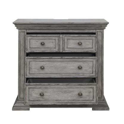 Big Valley - Bedside Chest With Charging Station