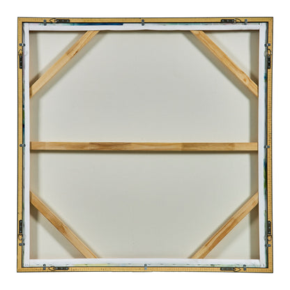 Abstract Reflections - Framed Canvas - Gray