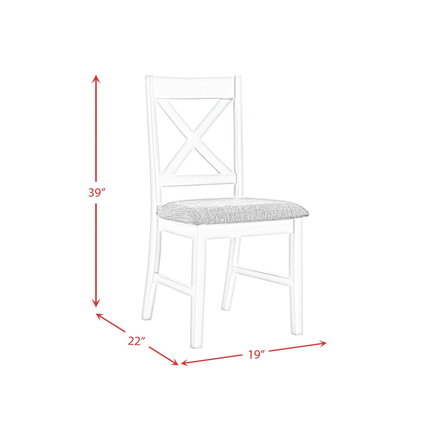 Summerville - 6 Piece Dining Set With Table, 4 Chairs, And Bench - Oak And Antique White