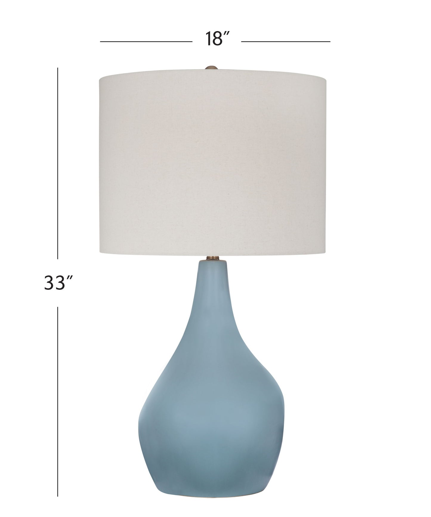 Rawlins - Table Lamp - Blue