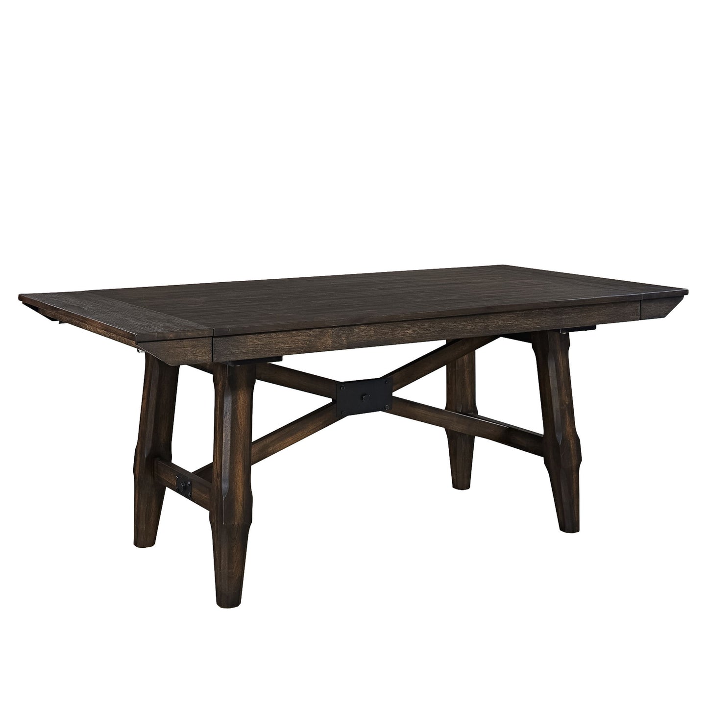 Double Bridge - Trestle Table Top - Dark Chestnut