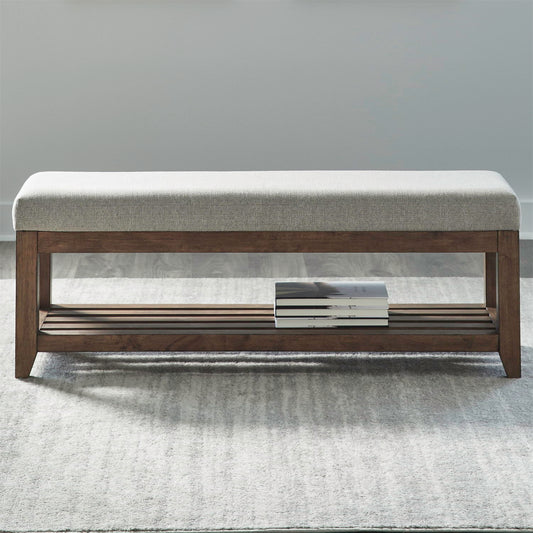 Shaker Lakes - Bed Bench - Harvest Brown