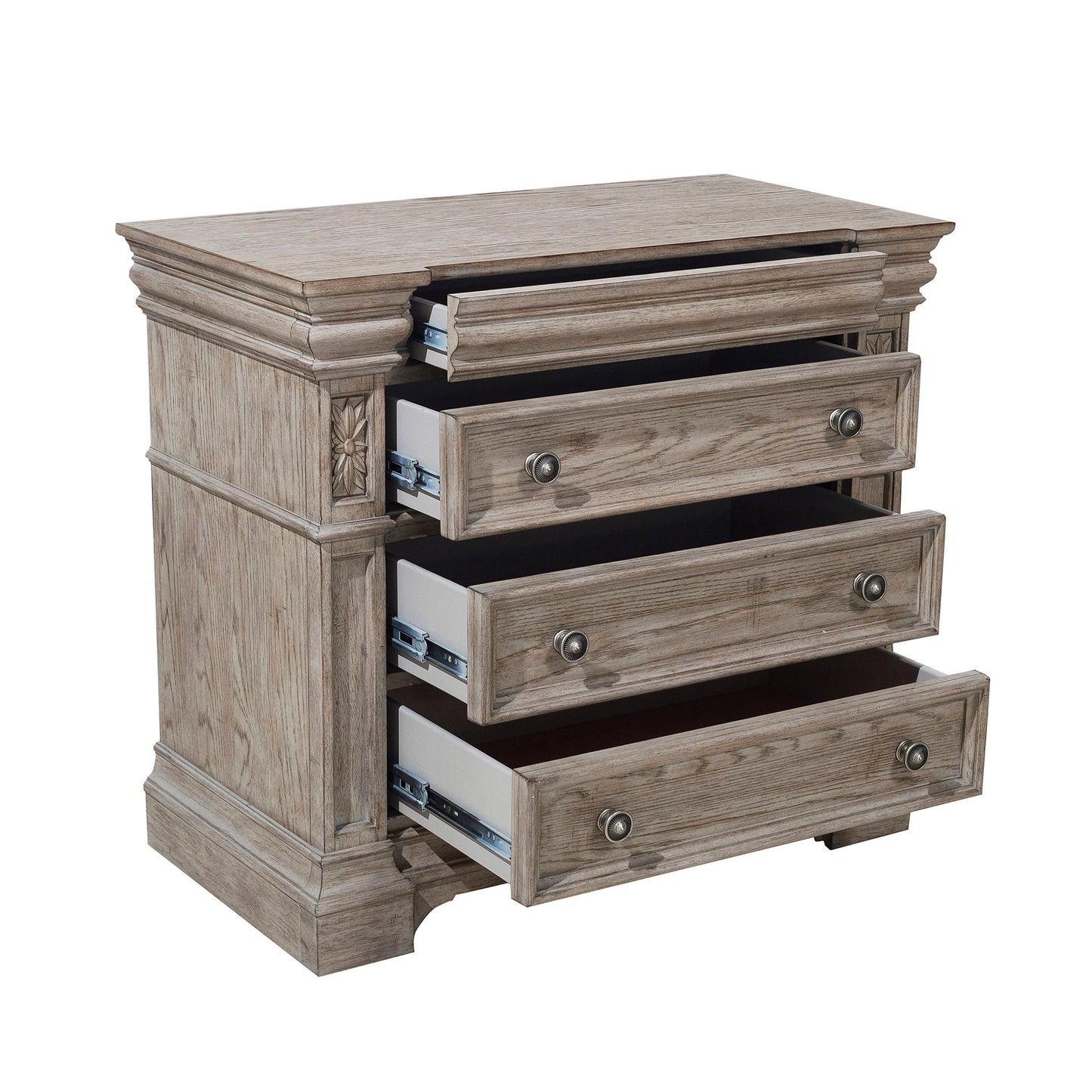 Kingsbury - 4 Drawer Bachelor's Chest - French Gray