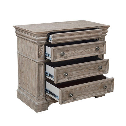 Kingsbury - 4 Drawer Bachelor's Chest - French Gray