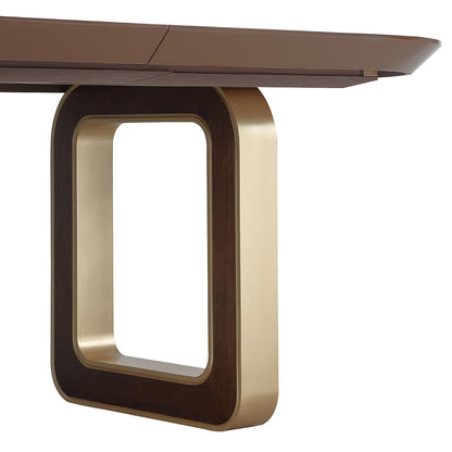 Houston - Oval Dining Table - Walnut