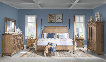 Vintage Market - Complete High Low Poster Bed