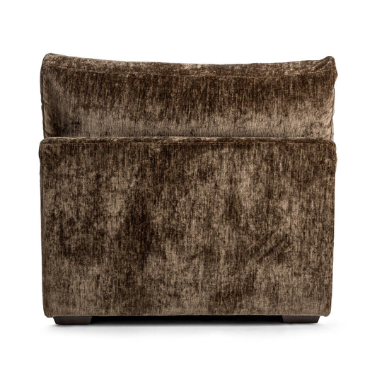 Ludwig - Armless Chair - Mossed Brown