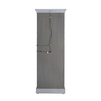 Pulaski Accents - Side Entry Curio Cabinet - Gray