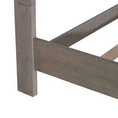 Ivy Hollow - Panel Bed Rails - Weathered Linen / Dusty Taupe