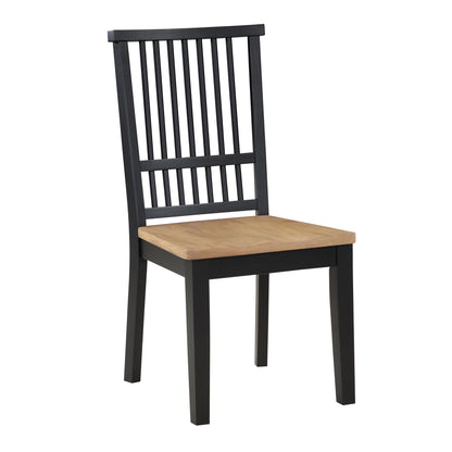 Magnolia - Round Dining Set With Two Tone Table