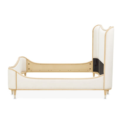 Camellia Field - Upholstered Panel Bed