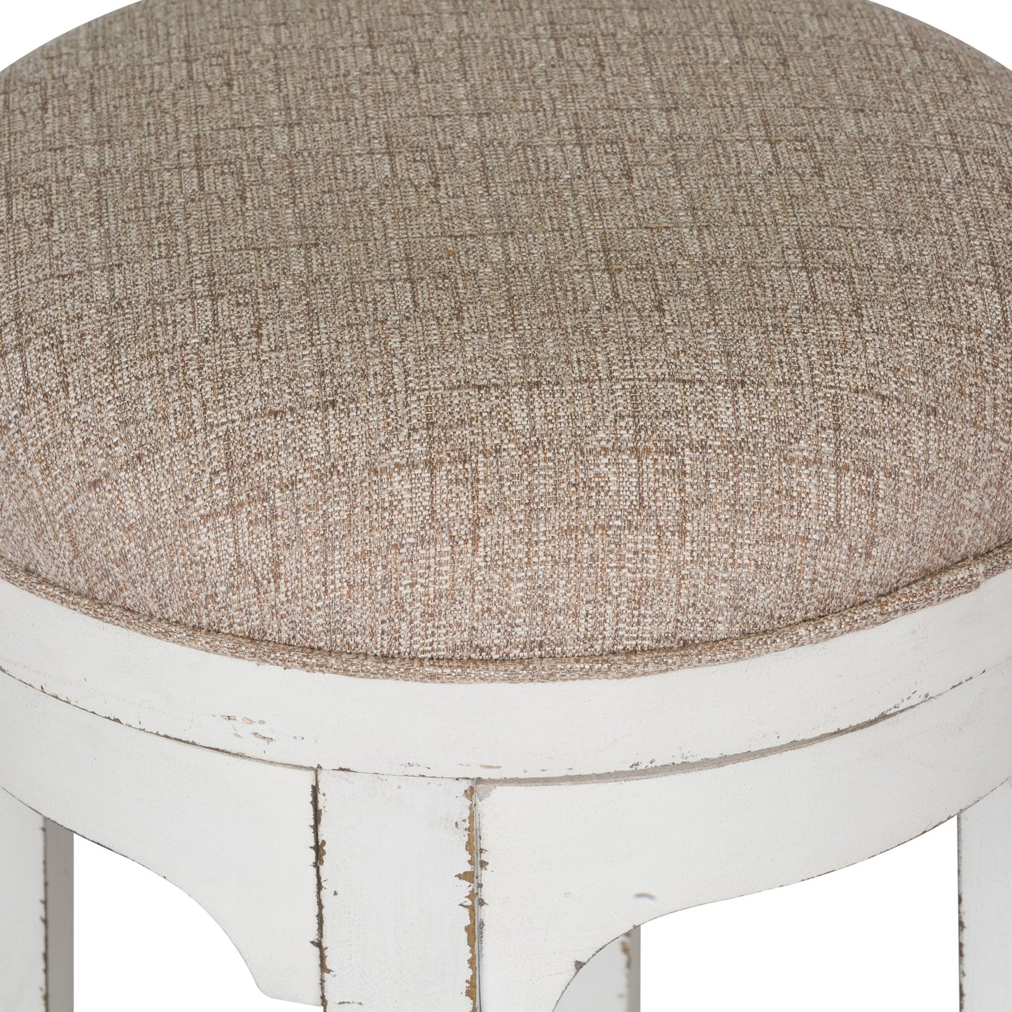 Magnolia Manor - Console Swivel Stool - Antique White