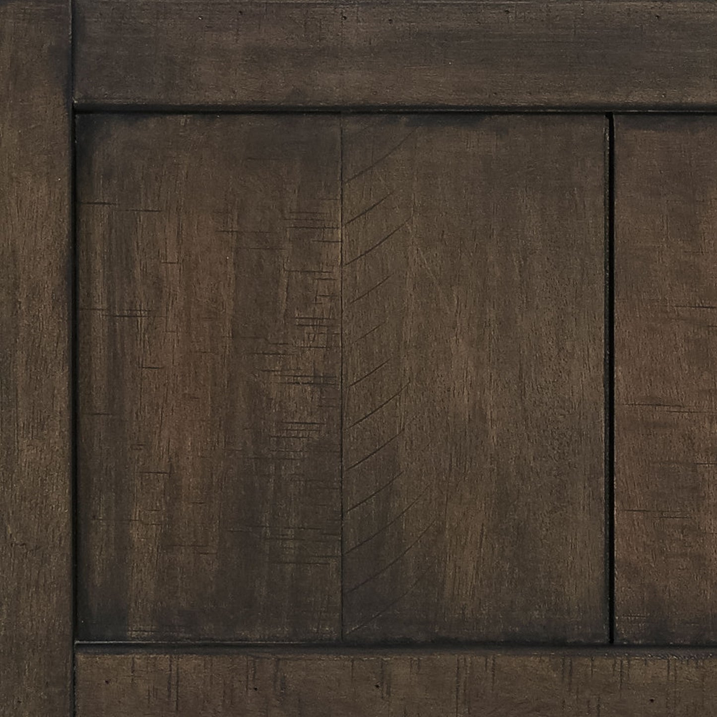 Thornwood Hills - Queen Panel Footboard - Rock Beaten Brown