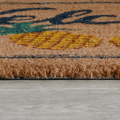 Doormats - Two Pineapples Doormat - Natural