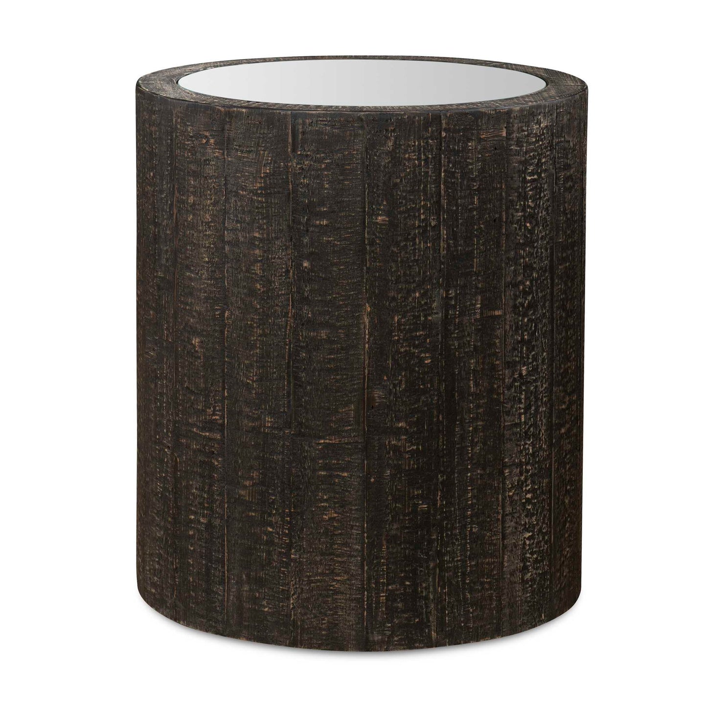 Sequoia - Mirrored Drum Table