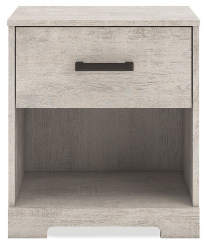 Shawburn - One Drawer Night Stand - Gray