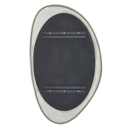 Schiller - Oval Mirror - Antique Nickel