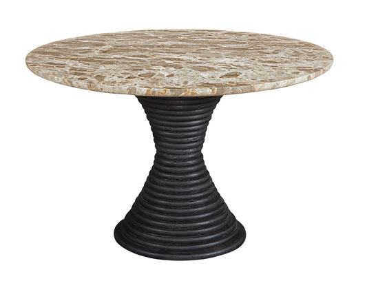 Strata - Round Dining Table - Black