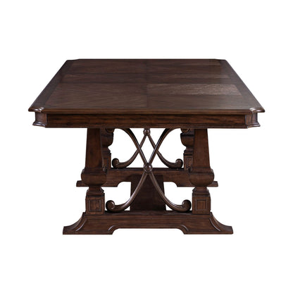 Providence Park - Trestle Table Base - Chateau Brown