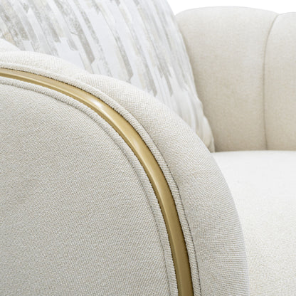 Scotts Square - Matching Chair - Cornsilk / Light Champagne