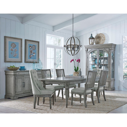 Madison Ridge - Host Chair (Set of 2) - Light Oak