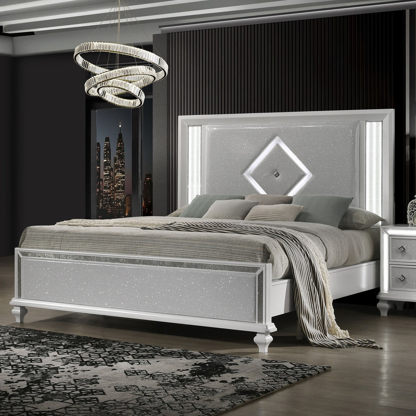 Stardust - Panel Bed