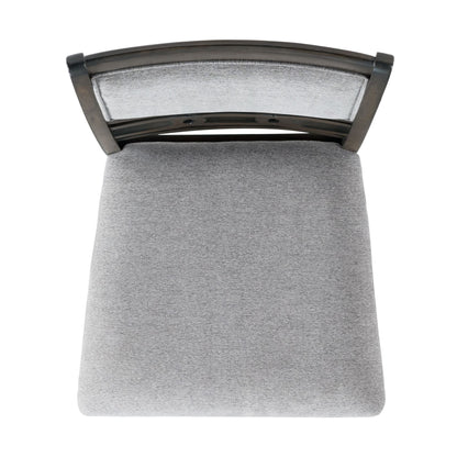 Amherst - Counter Side Chair With Fabric Cushion (Set of 2) - Gray Finish