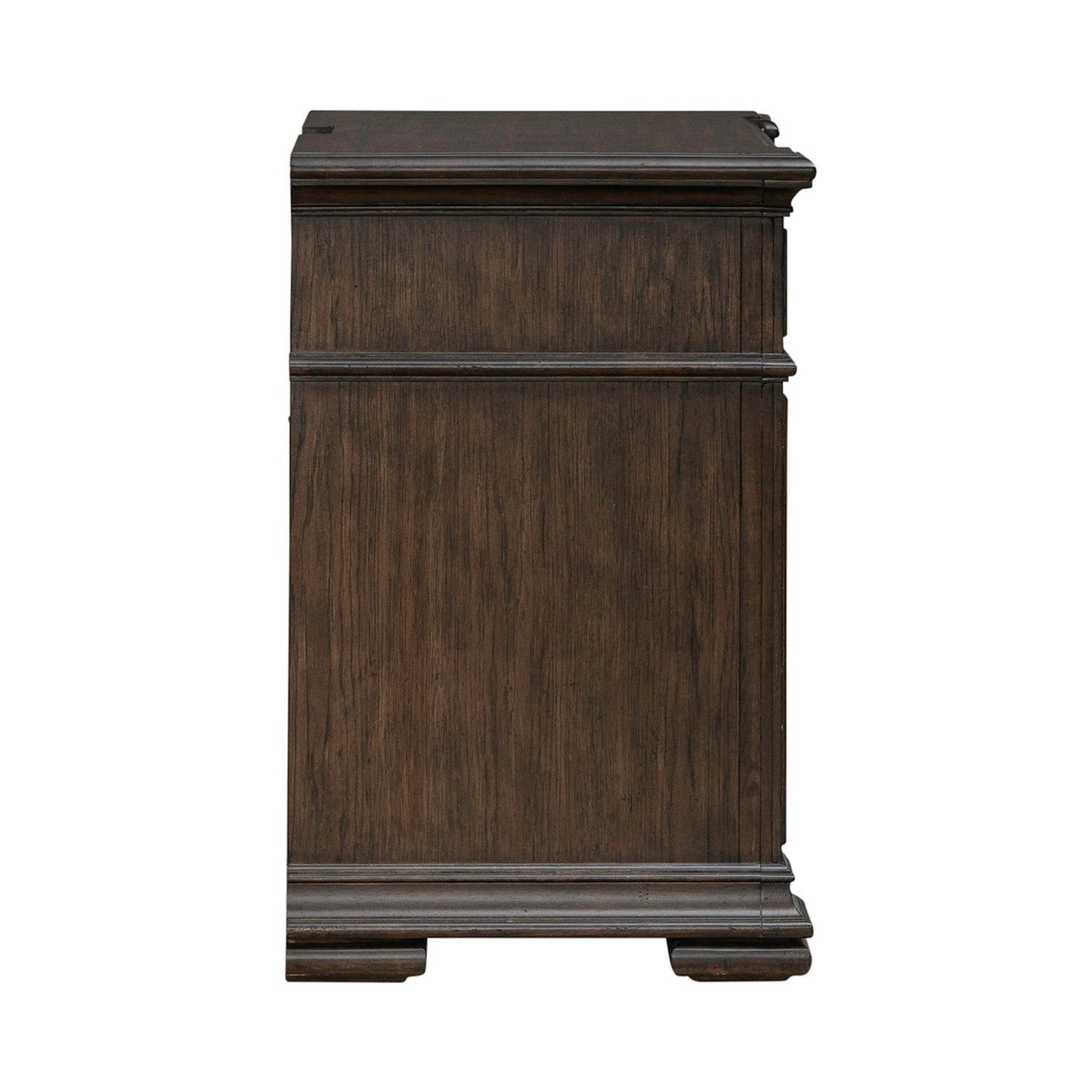 Providence Park - Nightstand With Charging Station - Chateau Brown