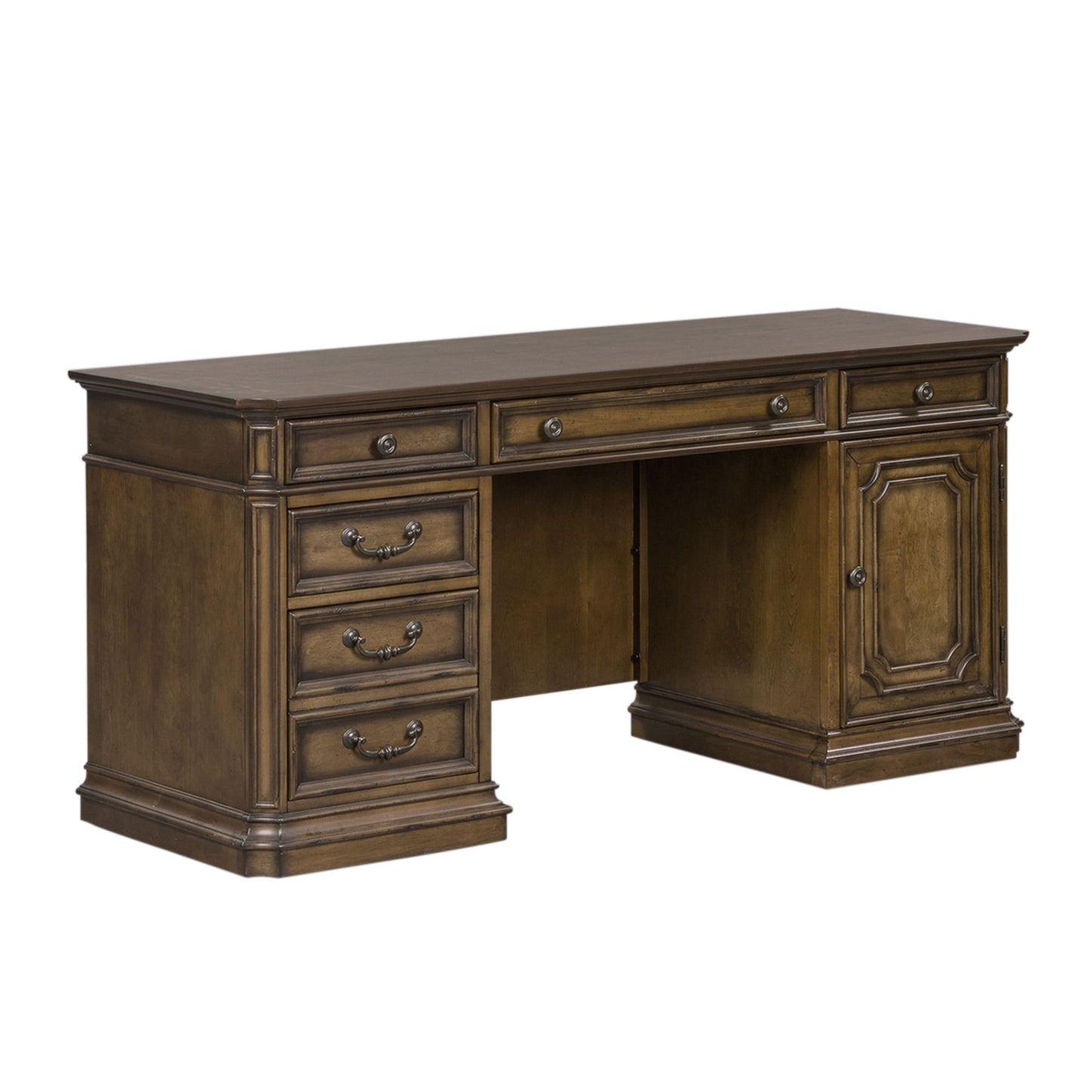 Amelia - Jr Executive Credenza Base - Antique Toffee