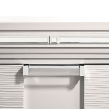 Twenty Nine - Nightstand With USB - White