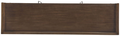 Starmore - XL TV Stand w/Fireplace Option - Brown