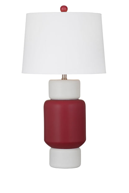 Chiclet - Table Lamp - Red