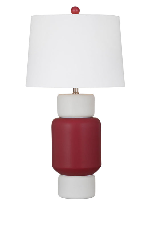 Chiclet - Table Lamp - Red