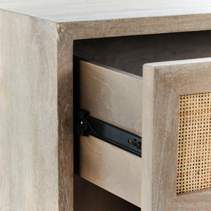 Jensen - 1 Drawer Nightstand - Meadow Taupe