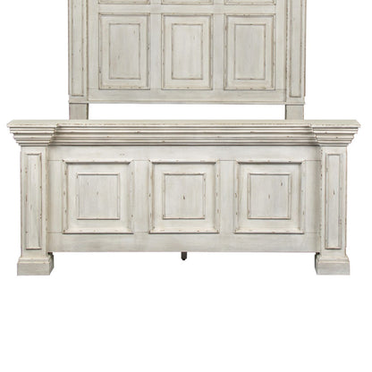 Big Valley - Queen Mansion Footboard - Whitestone