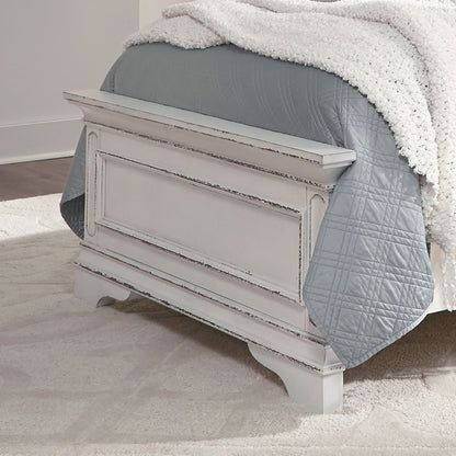 Magnolia Manor - Twin Panel Footboard - Antique White
