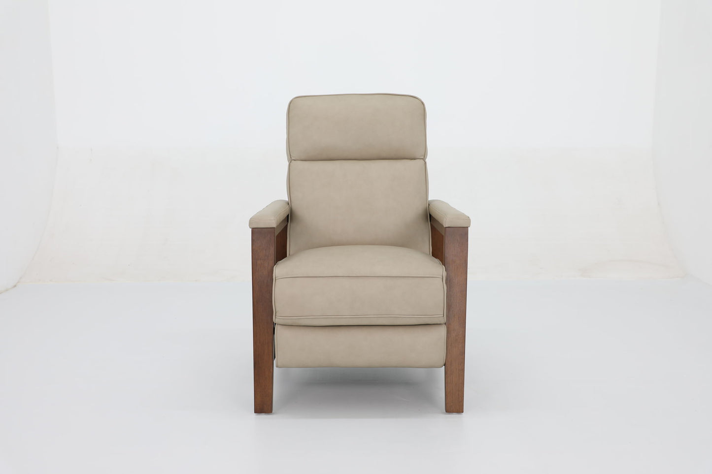 Ashland (B) - Recliner Push Thru The Arm - Cashmere-Stone