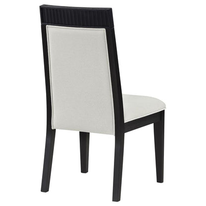 Brookmead - Dining Side Chair (Set of 2) - Ivory / Black