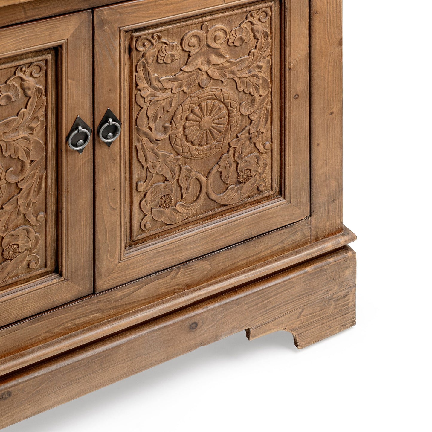 Amita - 3 Drawer 4 Door Cabinet - Brown