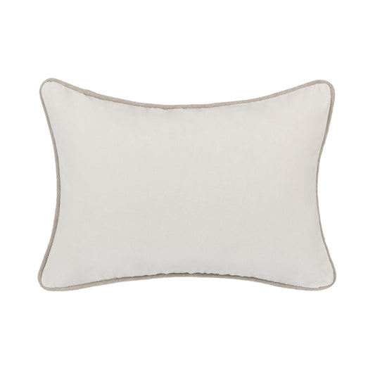 Heirloom Velvet - SLD Pillow - Ivory