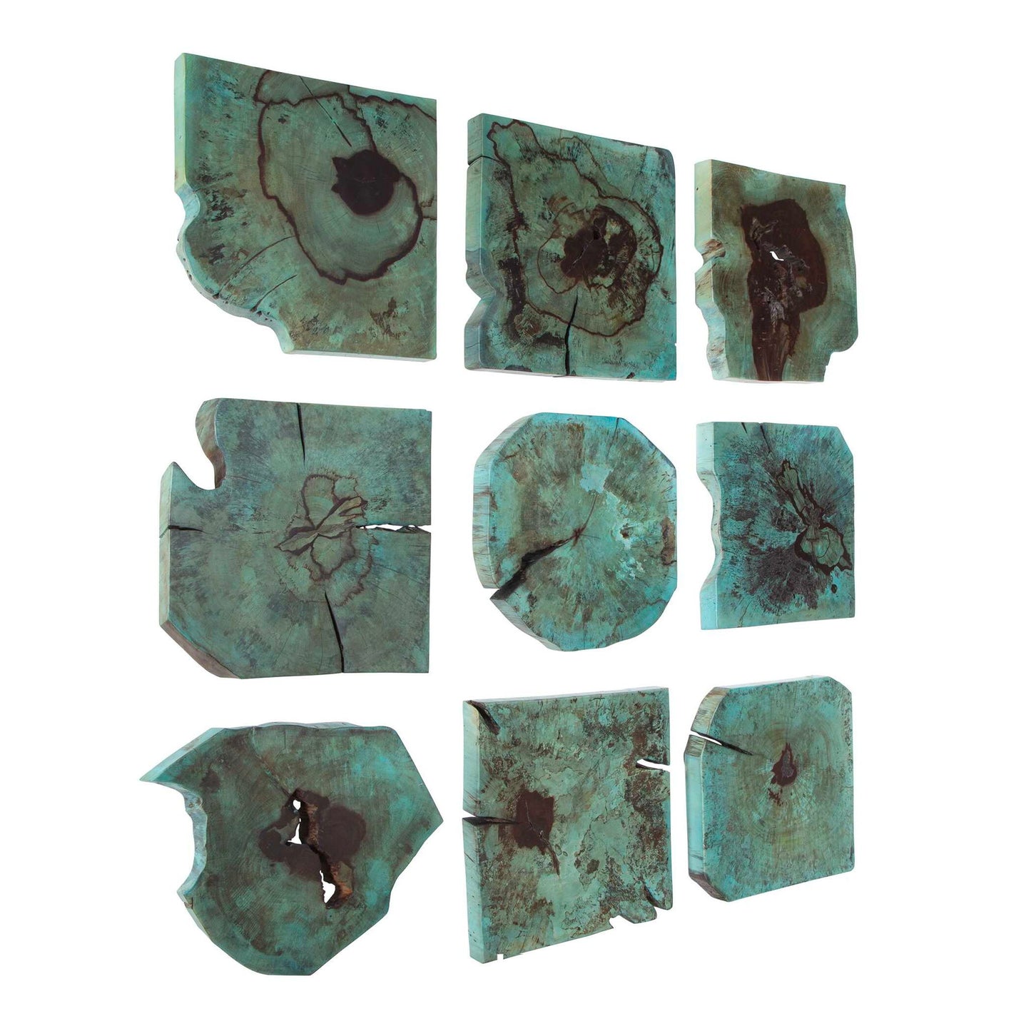 Bahati - Wood Wall Art (Set of 9)