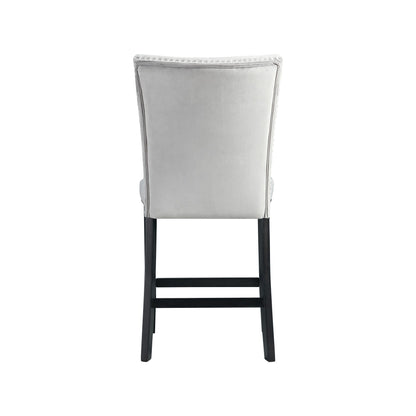 Francesca - Velvet Counter Height Chair (Set of 2)
