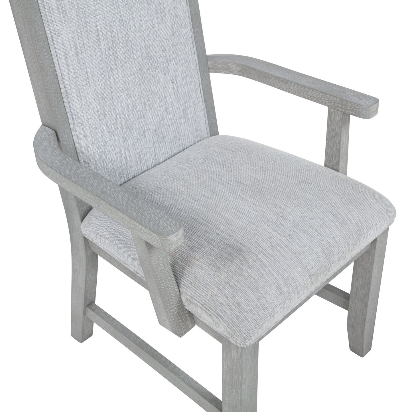 Fiona - Dining Arm Chair (Set of 2) - Mist Gray