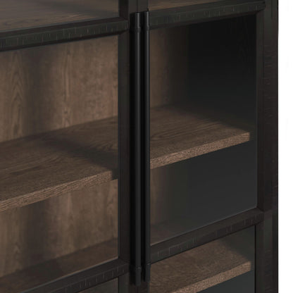 Santiago - Bookcase - Espresso Black