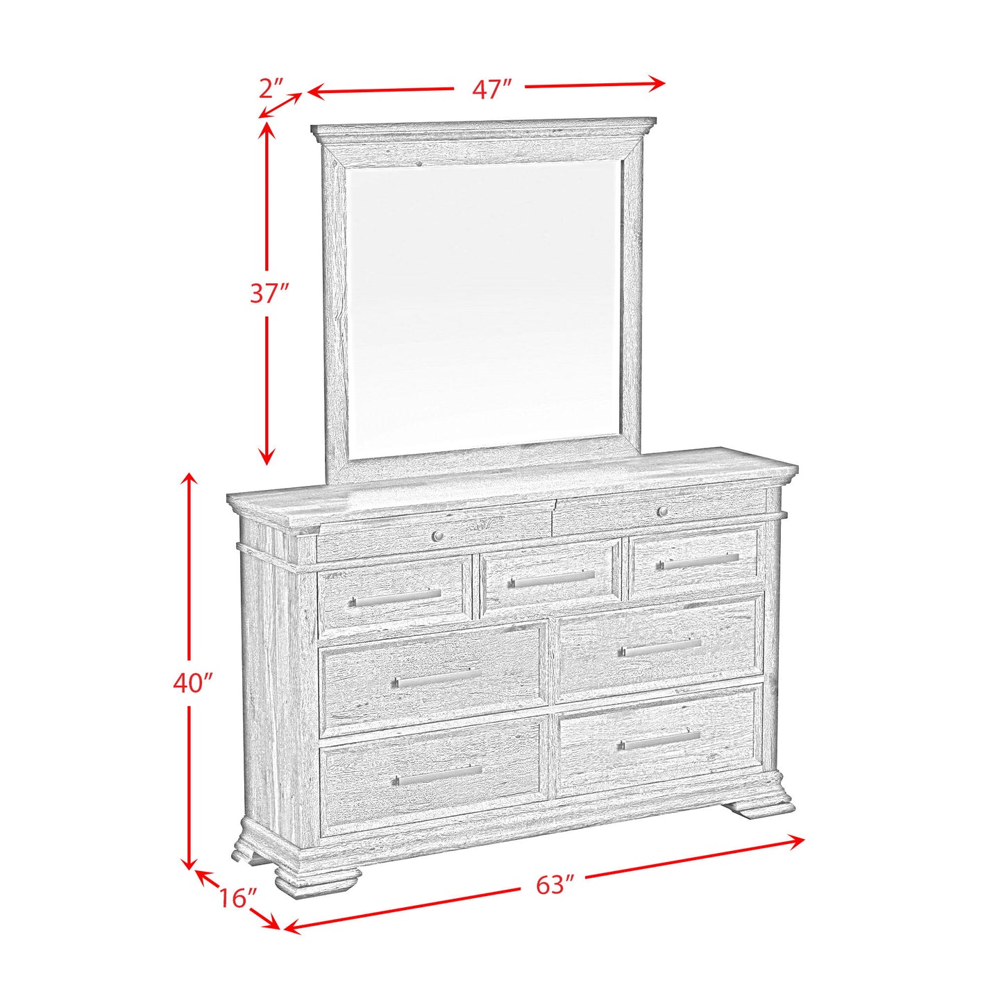 Park Ridge - 9-Drawer Dresser