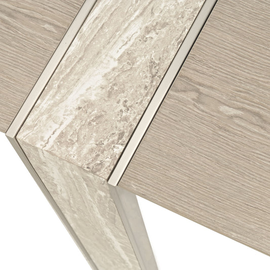 Lotus Bay - Narrow Rectangular Dining Table - Sand