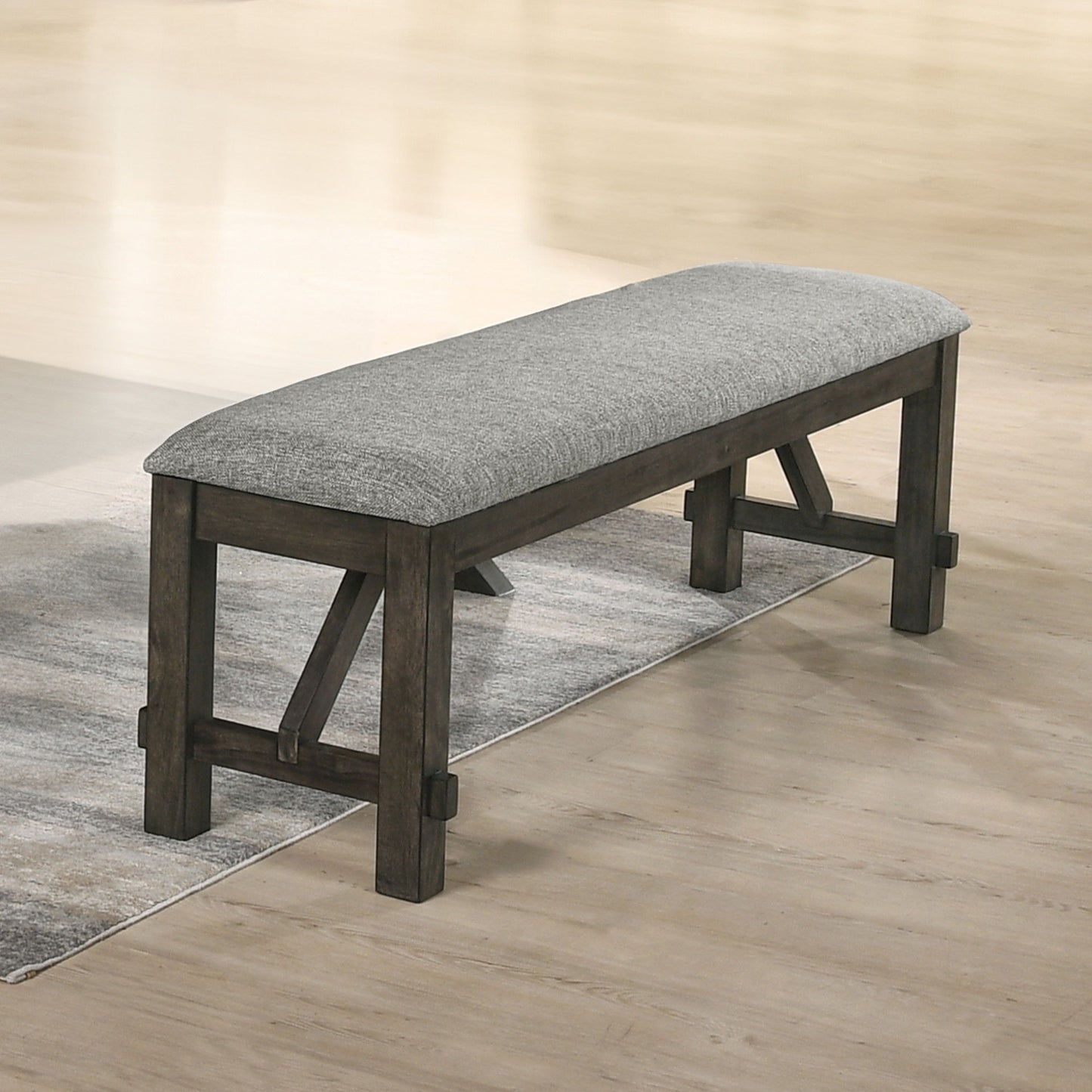 Gulliver - Bench - Rustic Brown