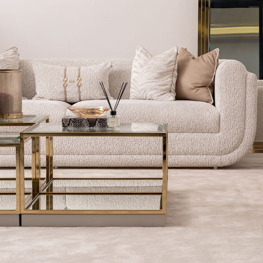 Savannah Breeze - Tall Cocktail Table - Bright Gold